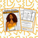 Fashion Queens Coloring Book