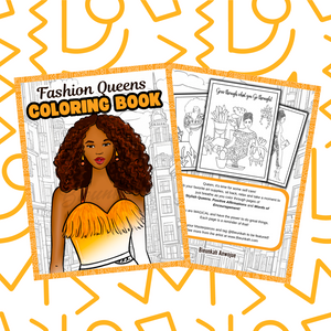 Fashion Queens Coloring Book