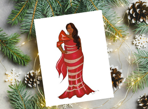 "All Wrapped Up" Greeting Card