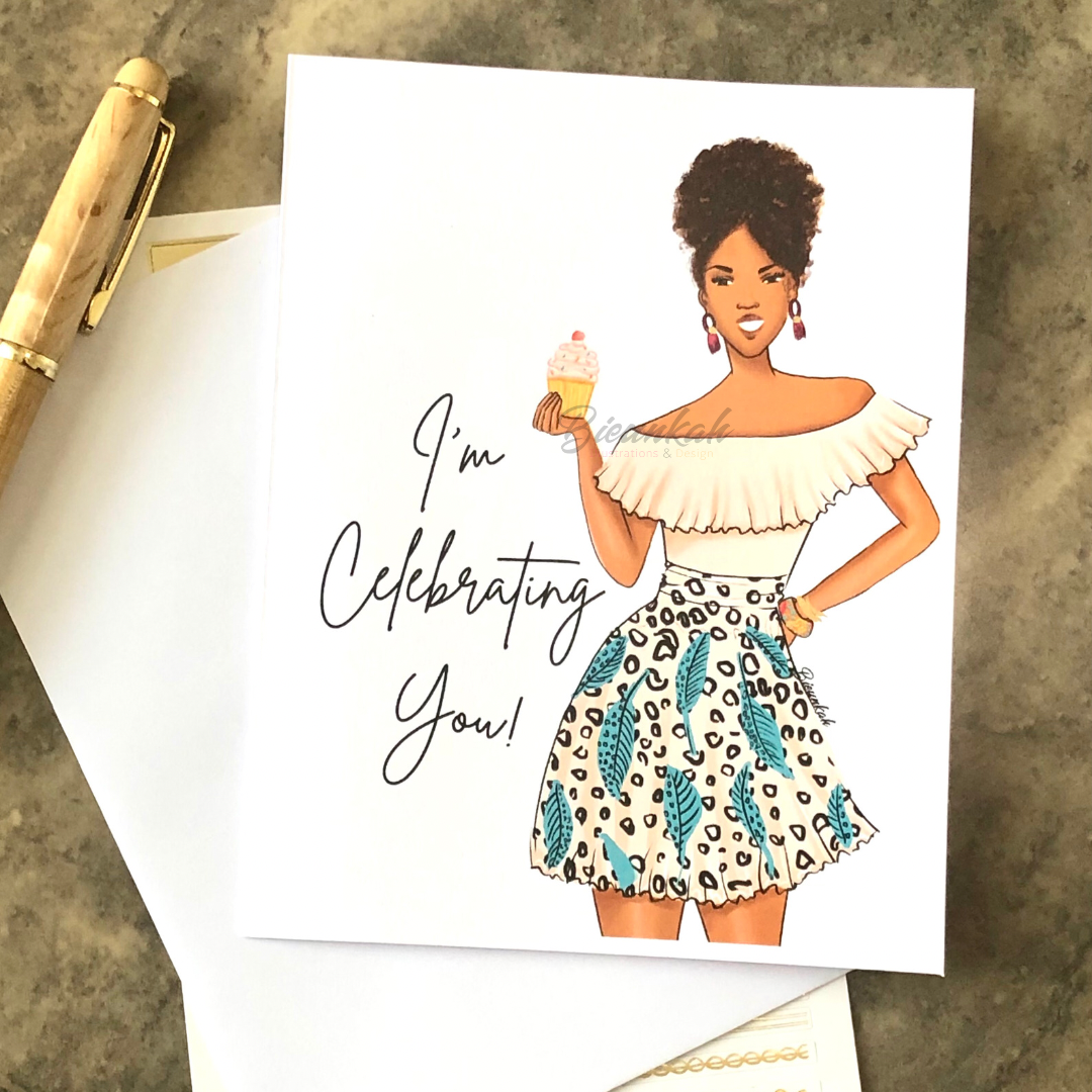 "Celebrating You" Card