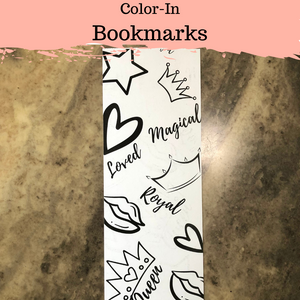Color-In Bookmark Set