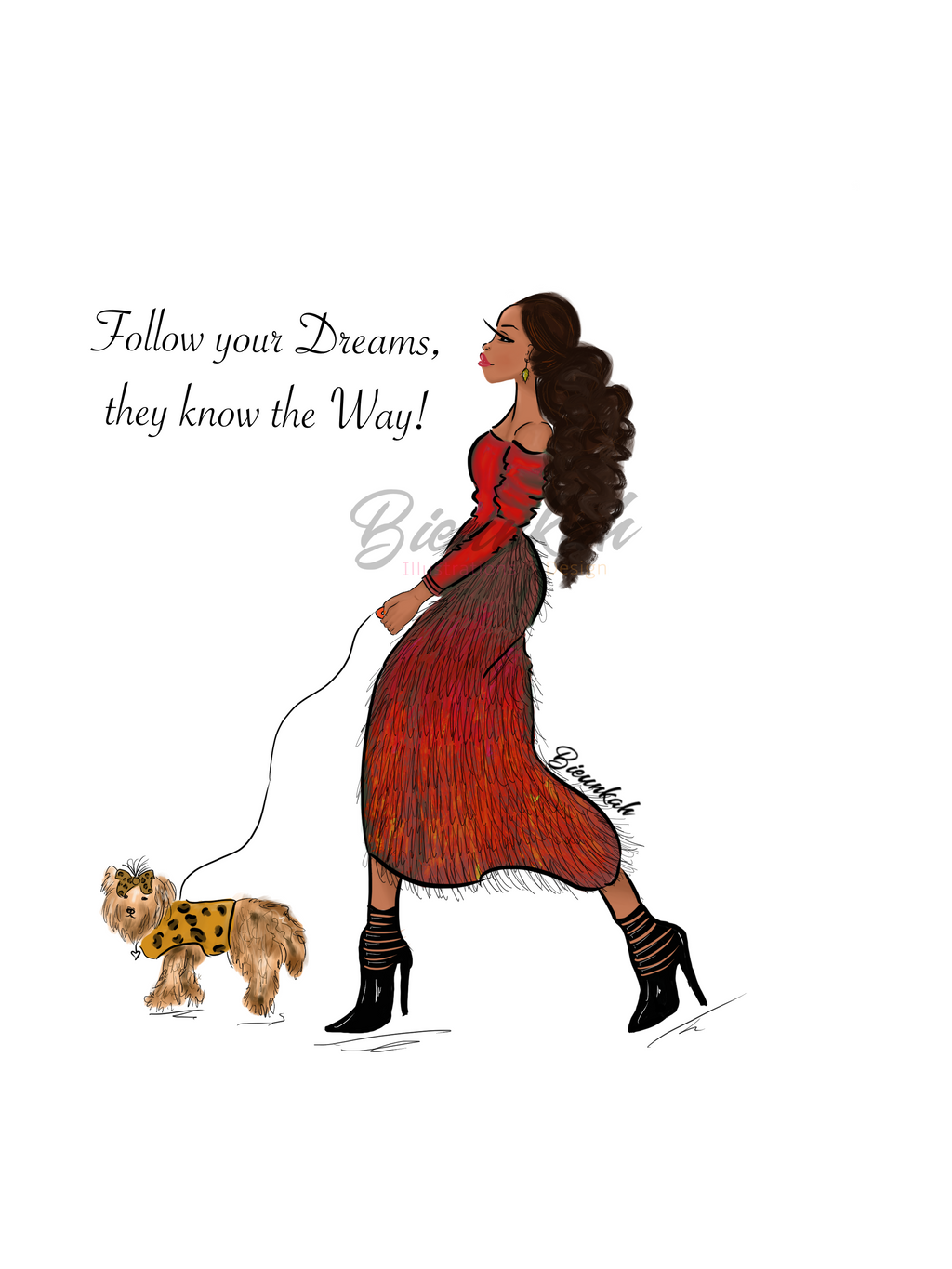 "Follow Your Dreams" Print