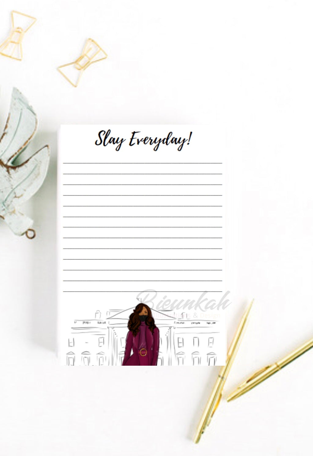 "Slay Everyday" Notepad